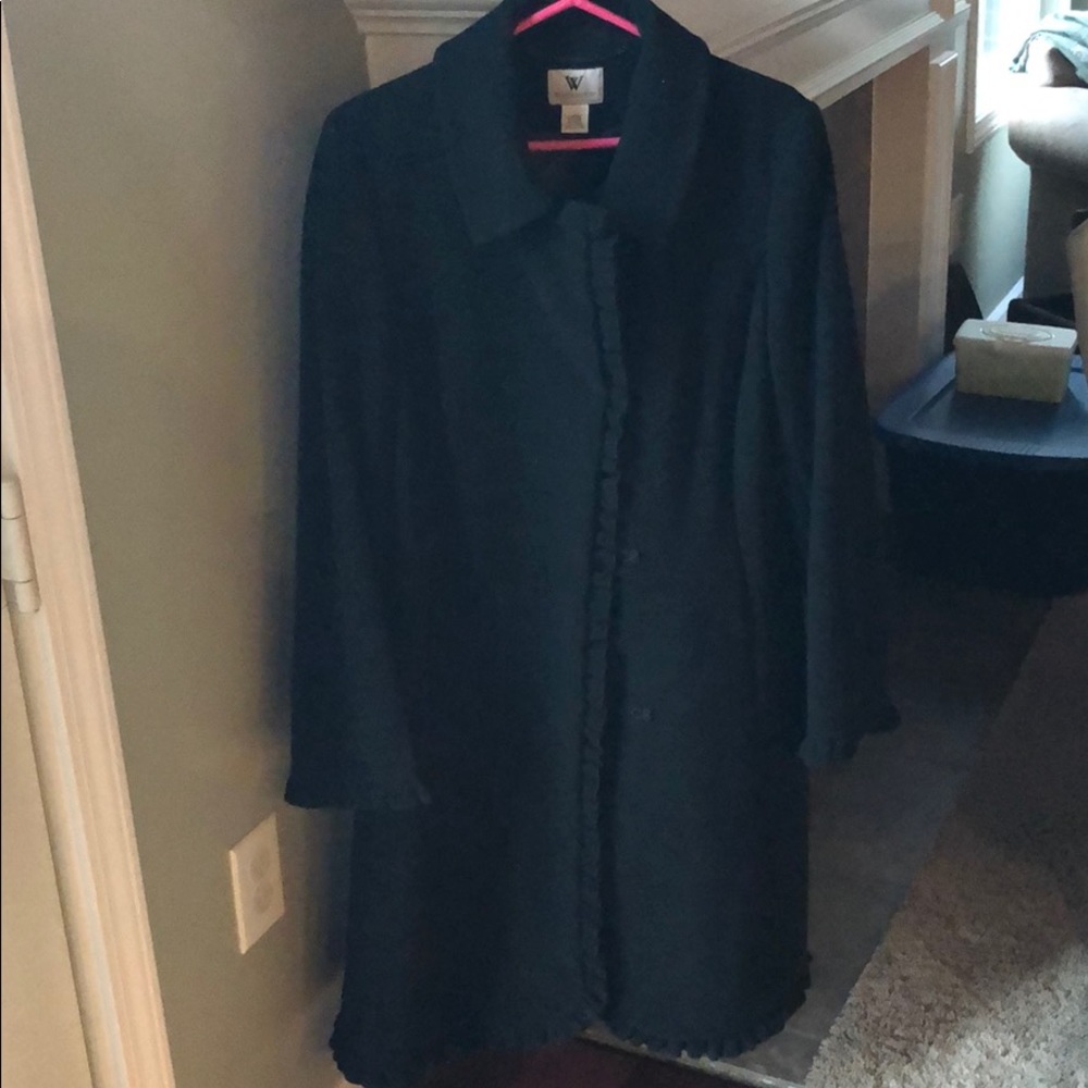 Worthington wool coat - Large